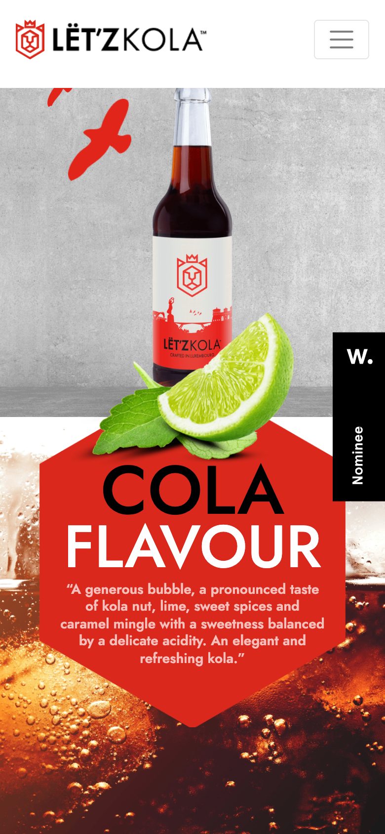 Cola flavour