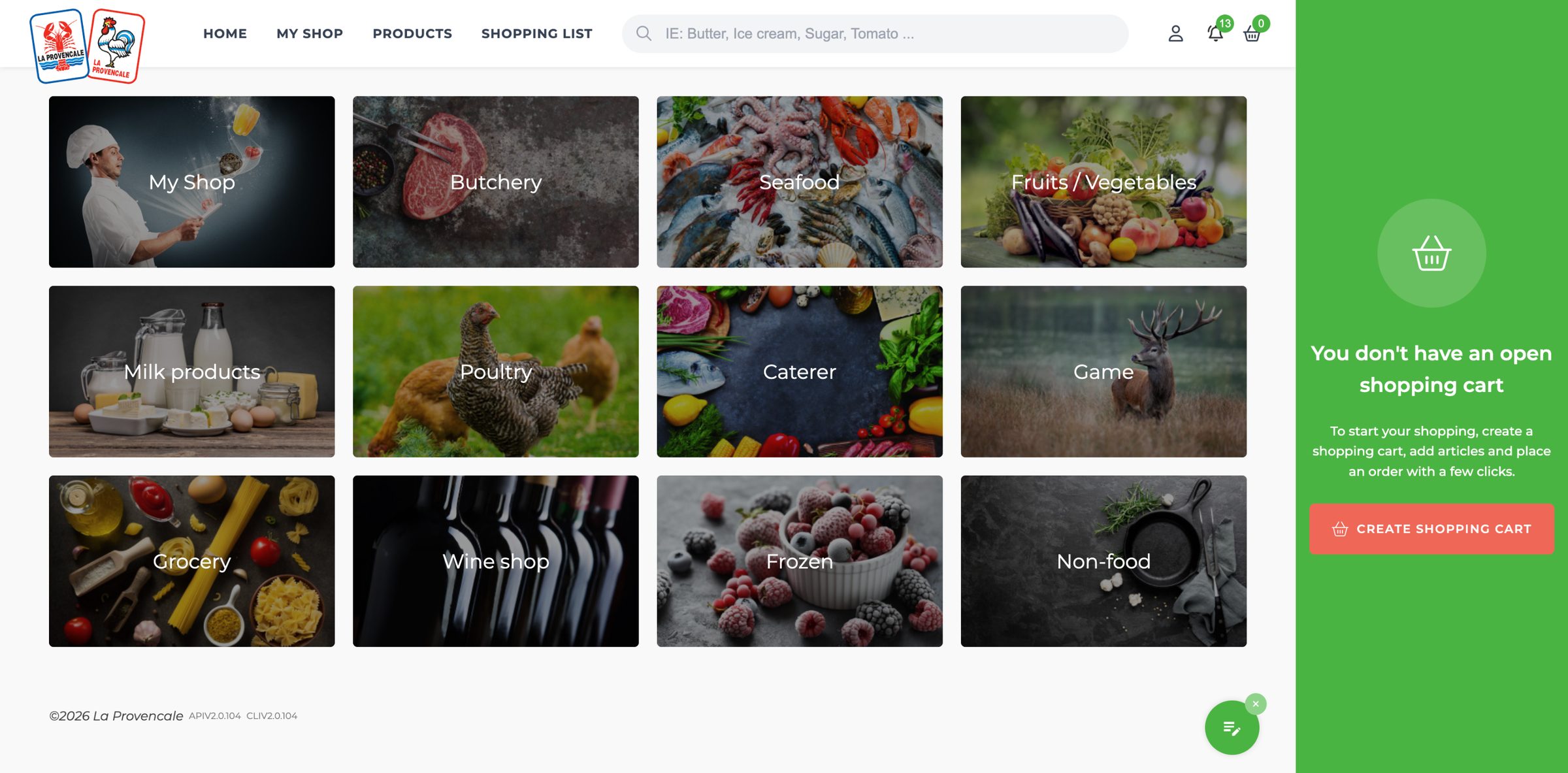 La Provençale Webshop